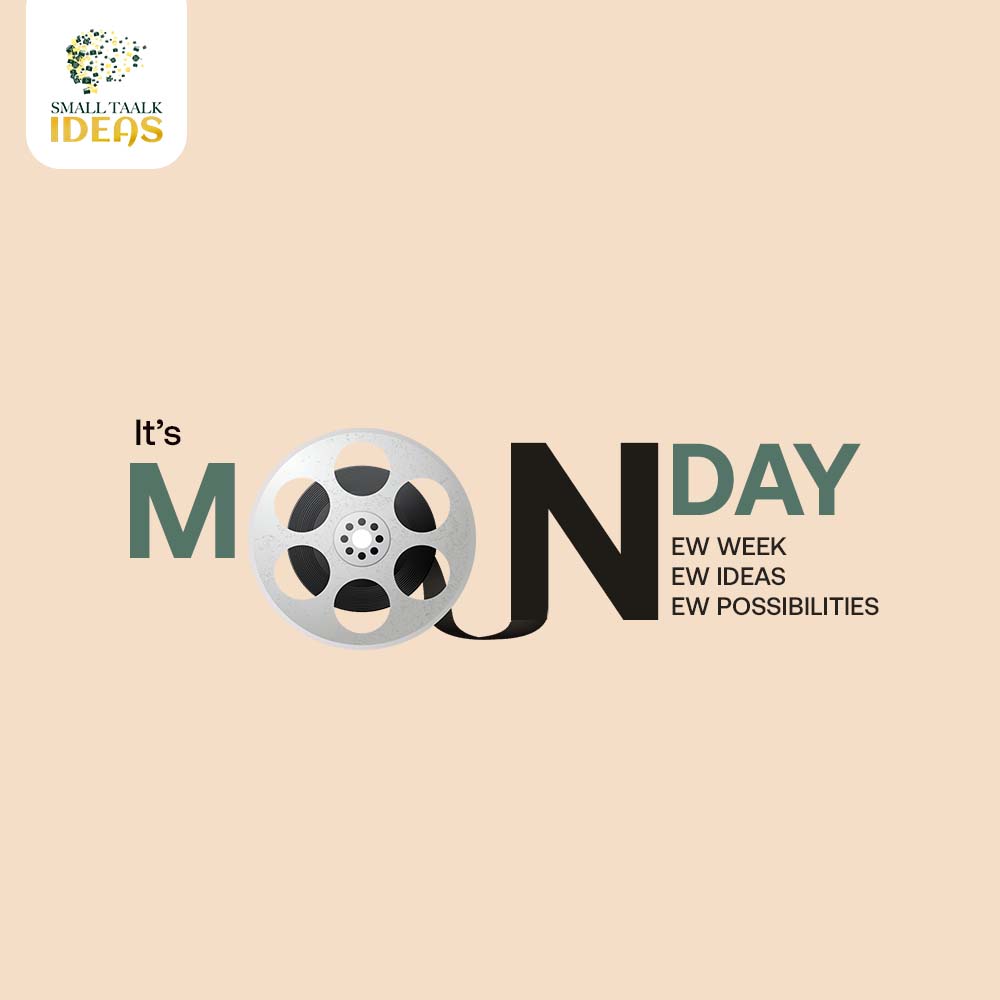 smalltaalkideas's tweet photo. Your Monday thoughts set the tone for your whole week. See yourself getting stronger, and living a fulfilling, happier and successful life!
.
#Monday #MondayMotivation #NewWeek #Creativity #NewStart #MondayMood #Positivity #Entertainment #SmallTaalkIdeas https://t.co/y0zvJcjIkl