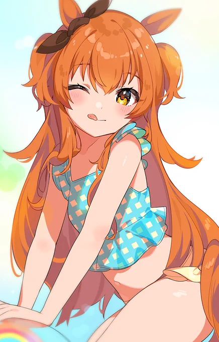 去年の水着マヤ🧡 