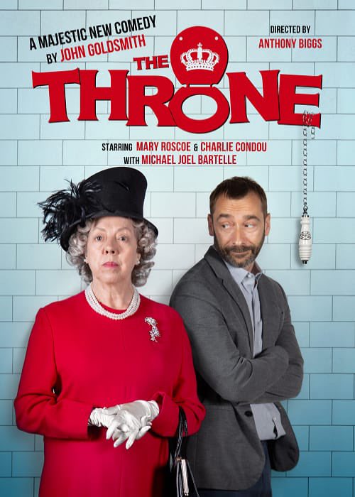 About to open on Wed. Do come if you want a short,sharp, funny night in theatre. #tedlasso #juliehiggins #thethrone #charliecondou #michaeljoelbartelle #anthonybiggs #jeremyswift
