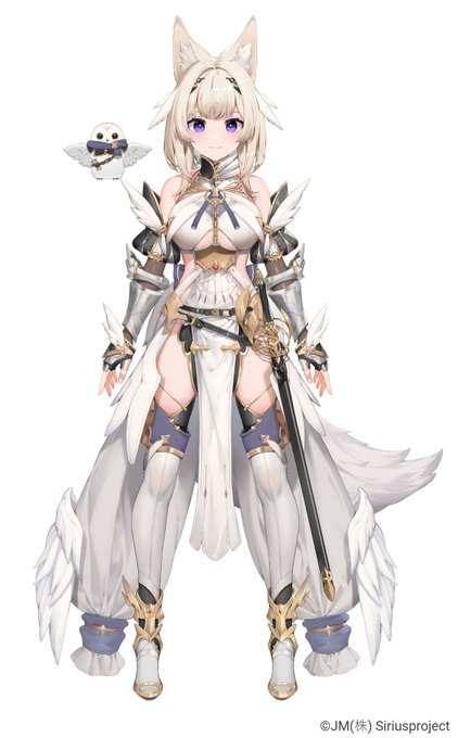 I have the opportunity to draw the character "Misono Hibiki" in SiriusProject
hope you enjoy ☺✨ 