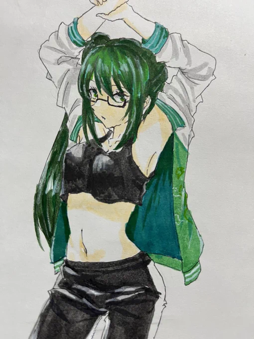 これは久々にアナログで描いた星鏡のボス 