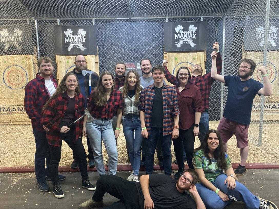 Our team had a cleaving time at MANIAX Axe Throwing for our end of financial year party this weekend!! Many axe's were thrown, no injuries were reported. A resounding success!! 🪓