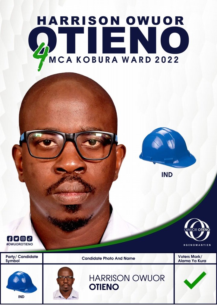 harridee's tweet photo. Official campaign poster.
#TeamOwuorOtieno
#owuorotienoforkoburaward
#owuorotieno
#GenoManyien
#GirwaNi https://t.co/6TF6BN6wBu