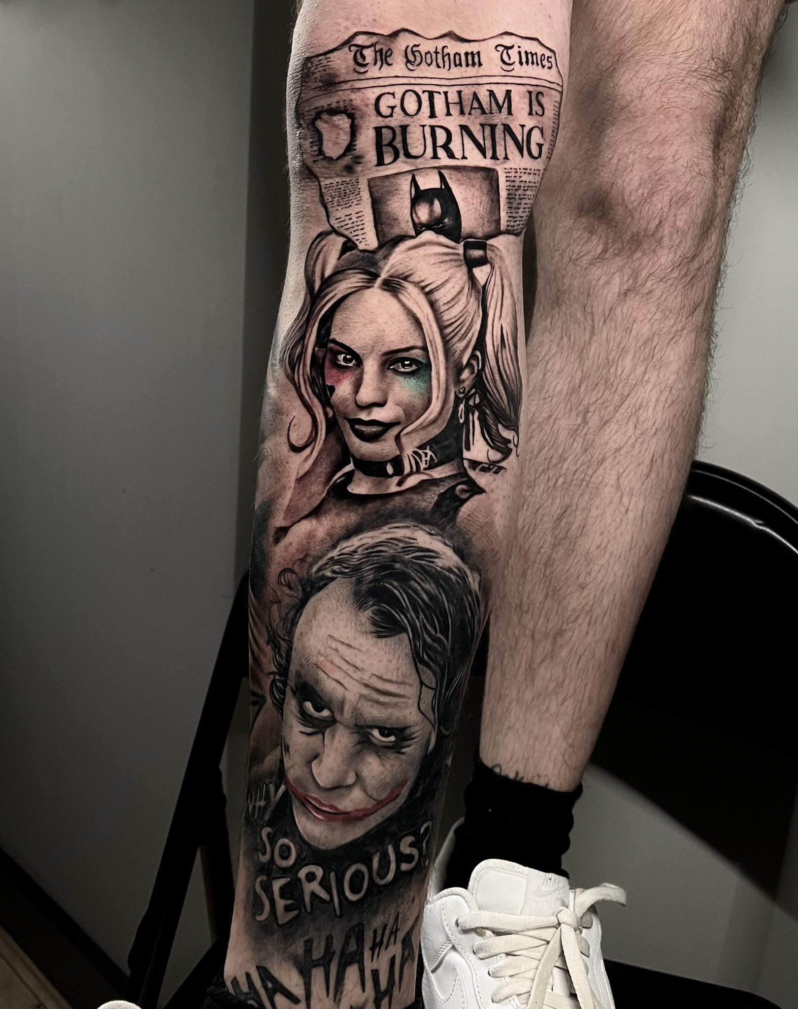 mad love harley quinn and joker tattoo ideasTikTok Search