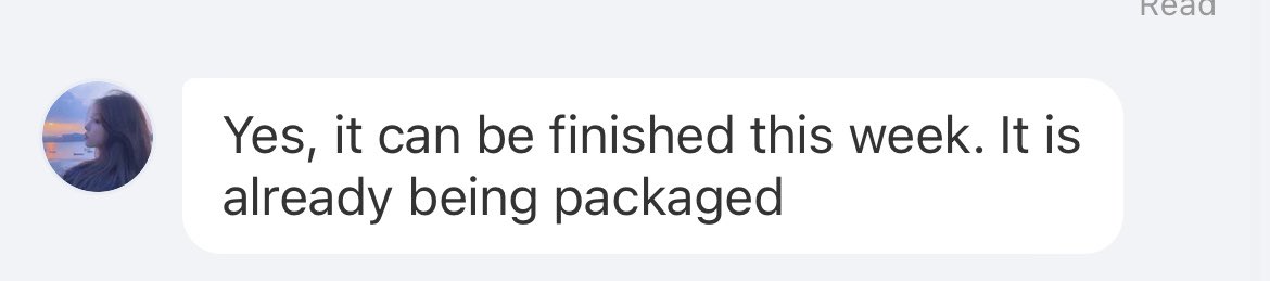 Hoodies are finished this week!