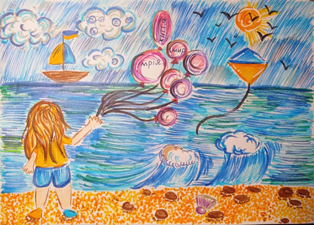 UNDPGeorgia's tweet photo. Sea. Life. Peace. No War! Children's artworks from Georgia🇬🇪 & Ukraine🇺🇦 radiate hope for #peace.
130+ children joined an art contest organised by the EU/UNDP #EU4EMBLAS project to monitor & protect the #BlackSea ecosystem.
https://t.co/as6aT8DeLf
@eu_near @UNDPEurasia https://t.co/zkZfUrYnpF