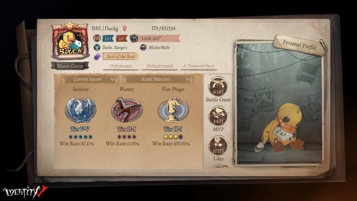 crispyc_2's tweet photo. I'm playing Identity V. Fancy a game? https://t.co/P2hqDp7QeL