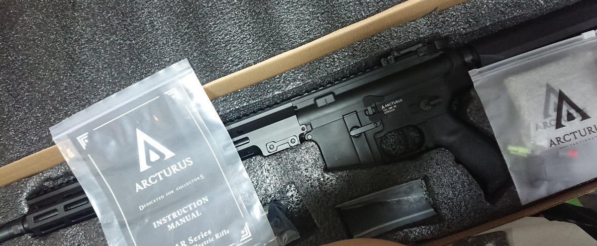 AiRsoft_Rain24's tweet photo. ARCTURUS Saber URG1 Mk16 13.5inch
長距離用として運用します！
#軍拡報告
#ARKTURUS https://t.co/T40vBiqj9d