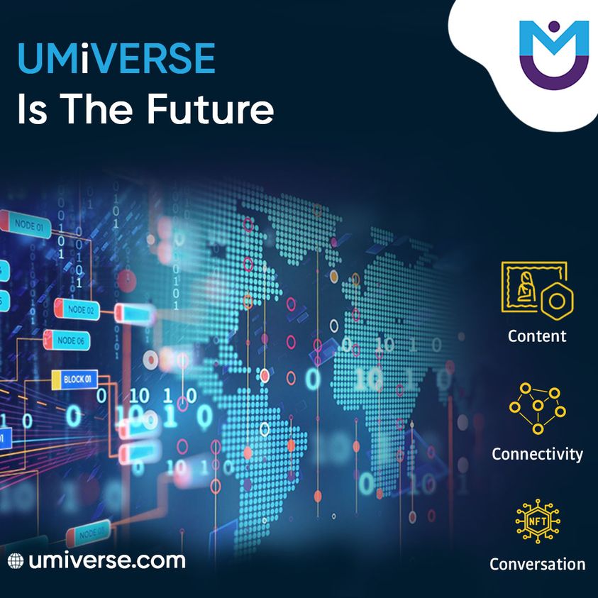 UmiverseOffical's tweet photo. A democratic network provides equal opportunities to earn, play and experience the richness of the virtual world.

https://t.co/pjFQ4ElZUw

#nft #nftart #dailyfantasysports #fantasysport #fantasysports #nftcollector #nftcommunity #nfts #metaverse #crypto #etherium #blockchain https://t.co/gRoK5ZVLD9