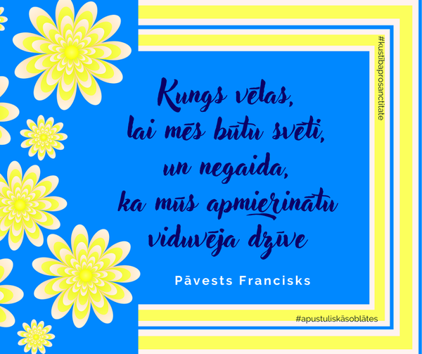 RefaloRita's tweet image. #svētie #viduvējība #prieks
#apustuliskāsoblātes
#kustībaprosanctitate