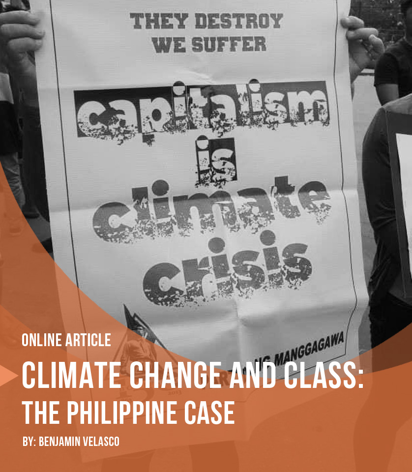 upcids's tweet image. “The poor are disproportionately affected by the worst impacts of global warming,” writes Benjamin Velasco, assistant professor at the UP Diliman School of Labor and Industrial Relations and co-convenor of UP CIDS’ AltDev Program. 

Read the full article: globallabourcolumn.org/2022/06/17/cli…