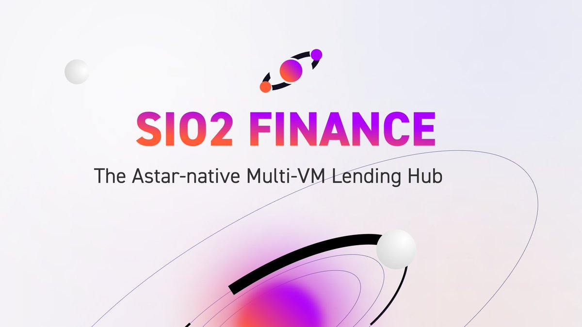 Hello, everyone!

SiO2 Finance is coming to <a href="/AstarNetwork/">Astar Network</a>🌟

We just made our intro post in the Astar forum. Please feel free to share your questions and ideas in the thread. Every little feedback helps us to improve. Let's build!!!💪🚀✨

Check here👉 forum.astar.network/t/sio2-finance…