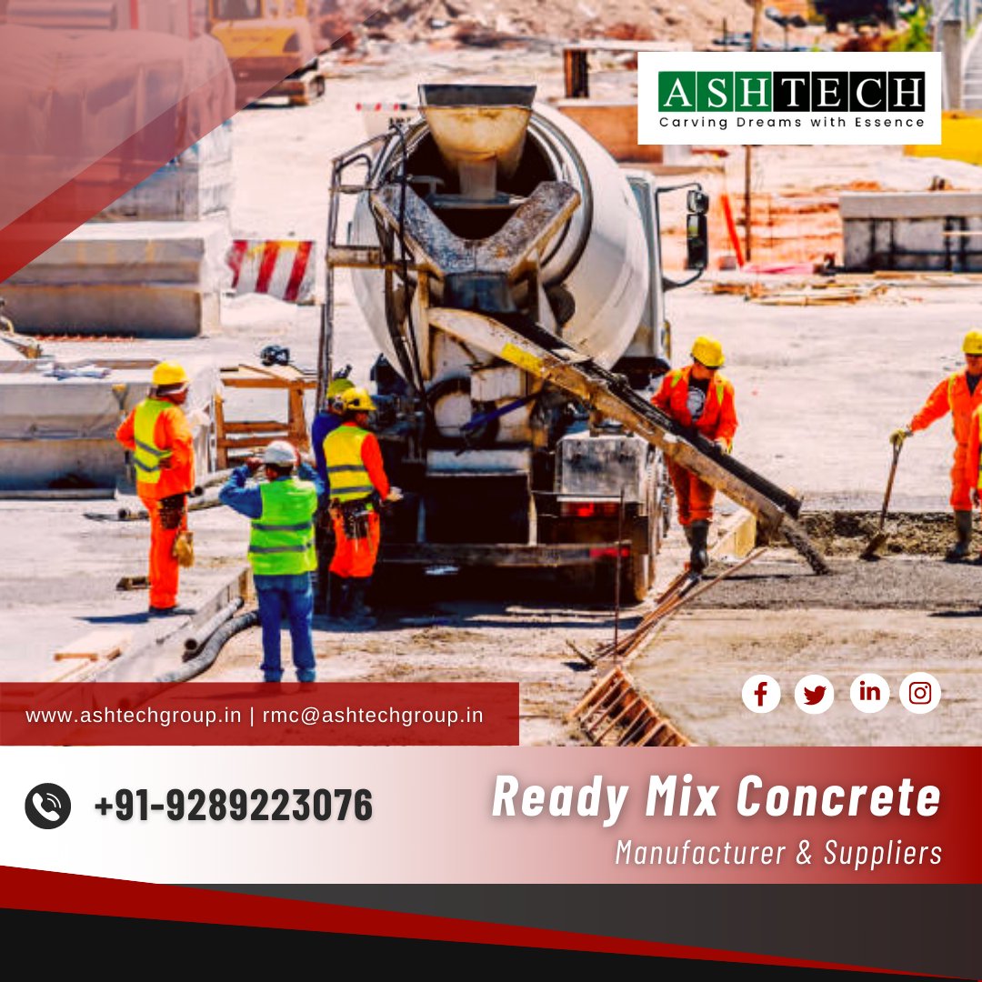 ashtech_group's tweet photo. Ready Mix Concrete Supplier | Ashtech Industries Pvt. Ltd.
Get in touch with our experts now:
📱: +91-9289223076
📧: rmc@ashtechgroup.in
🌐: https://t.co/b4Mllhm7Kj
🏠: C-50, RDC Raj Nagar, Ghaziabad, UP-201002

#readymixconcretesupplier https://t.co/RDWxKuUYMq