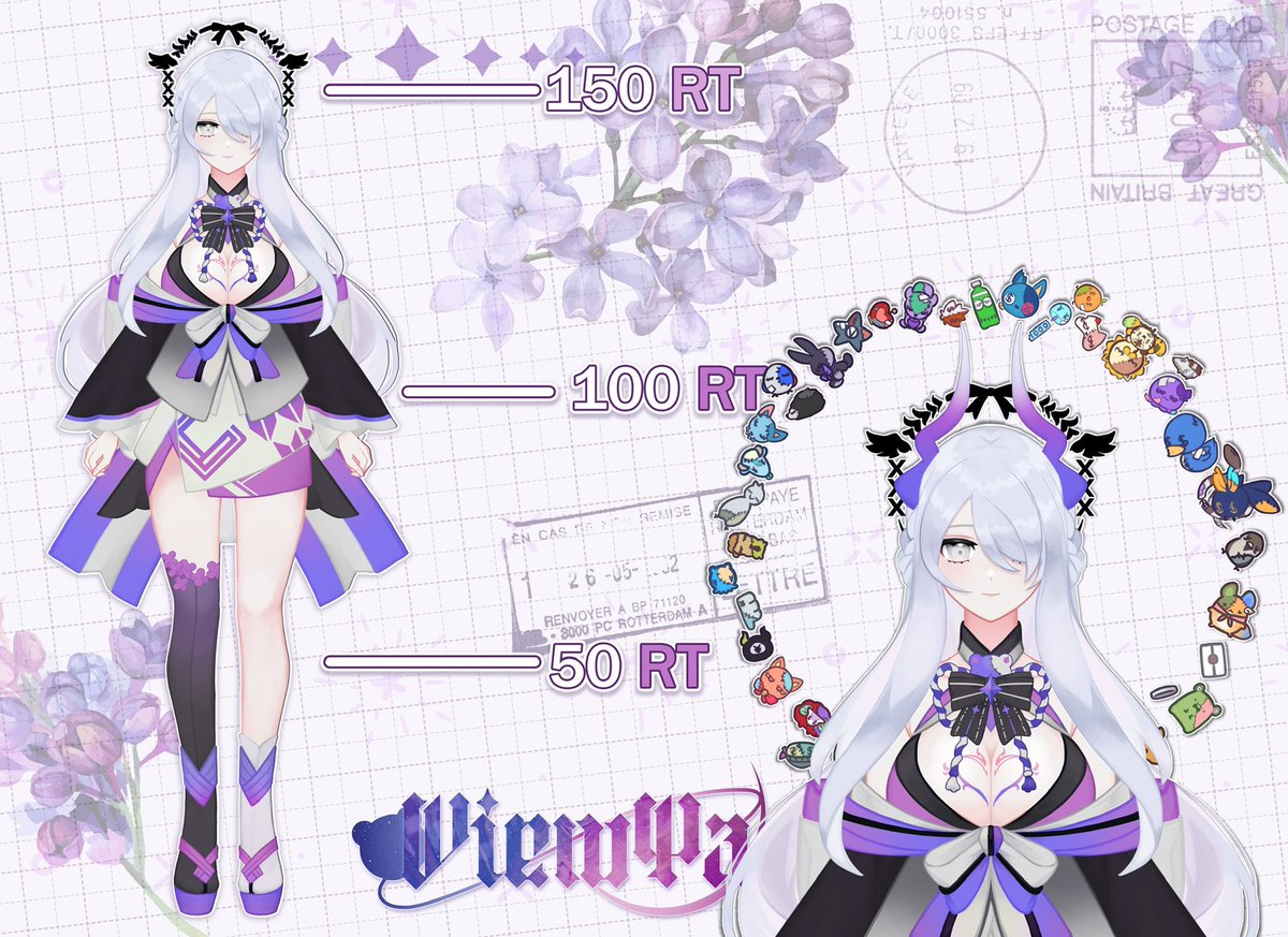 vtuberviewya's tweet photo. 드디어 방송 4일 남기고 200rt가 되었네요
다들 감사해요 ☺️💜💜 https://t.co/HfntnrbQVp