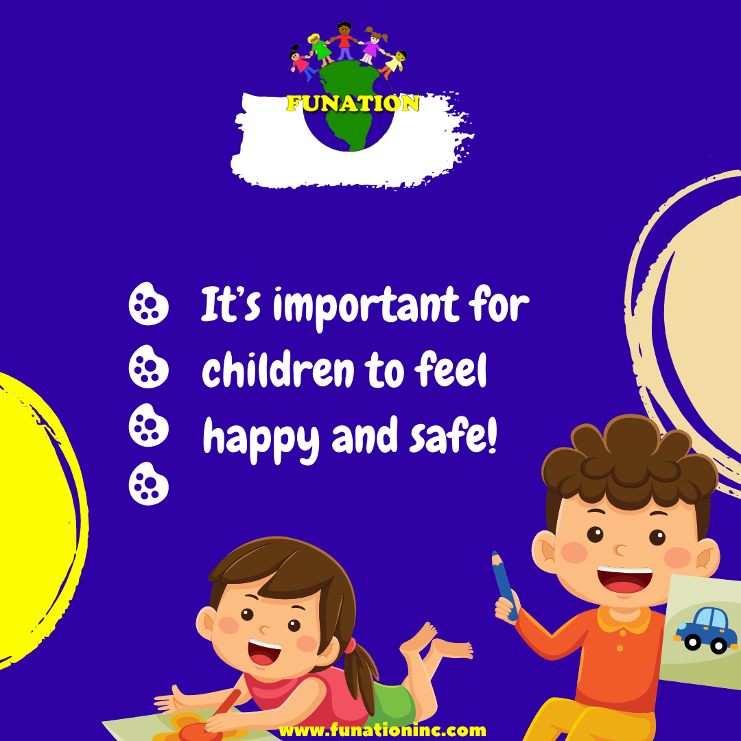 Funationlessons's tweet image. Safety and happiness = Confident children.
What is more important for then?