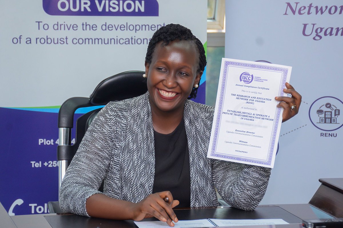 RENU_256's tweet image. UCC Renews RENU&apos;s License!

On Wed. 22nd June 2022, @UCC_Official renewed RENU’s license to extend telecommunications services to research &amp;amp; education institutions countrywide.

Grab a copy of today&apos;s newspapers for details or follow the link below.
cloud.renu.ac.ug/index.php/s/A5…