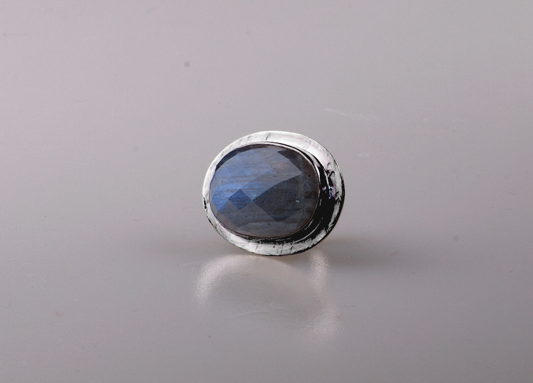 Handcrafted sterling silver ring with blue stone.  Comes hallmarked and gift wrapped. Visit margaretgriffithsilverjewellery.com for #sterlingsilver #Margriff #London #earlybiz #sterlingsilver #WednesdayMotivation #FCworkspace #handcrafted #etsyshop