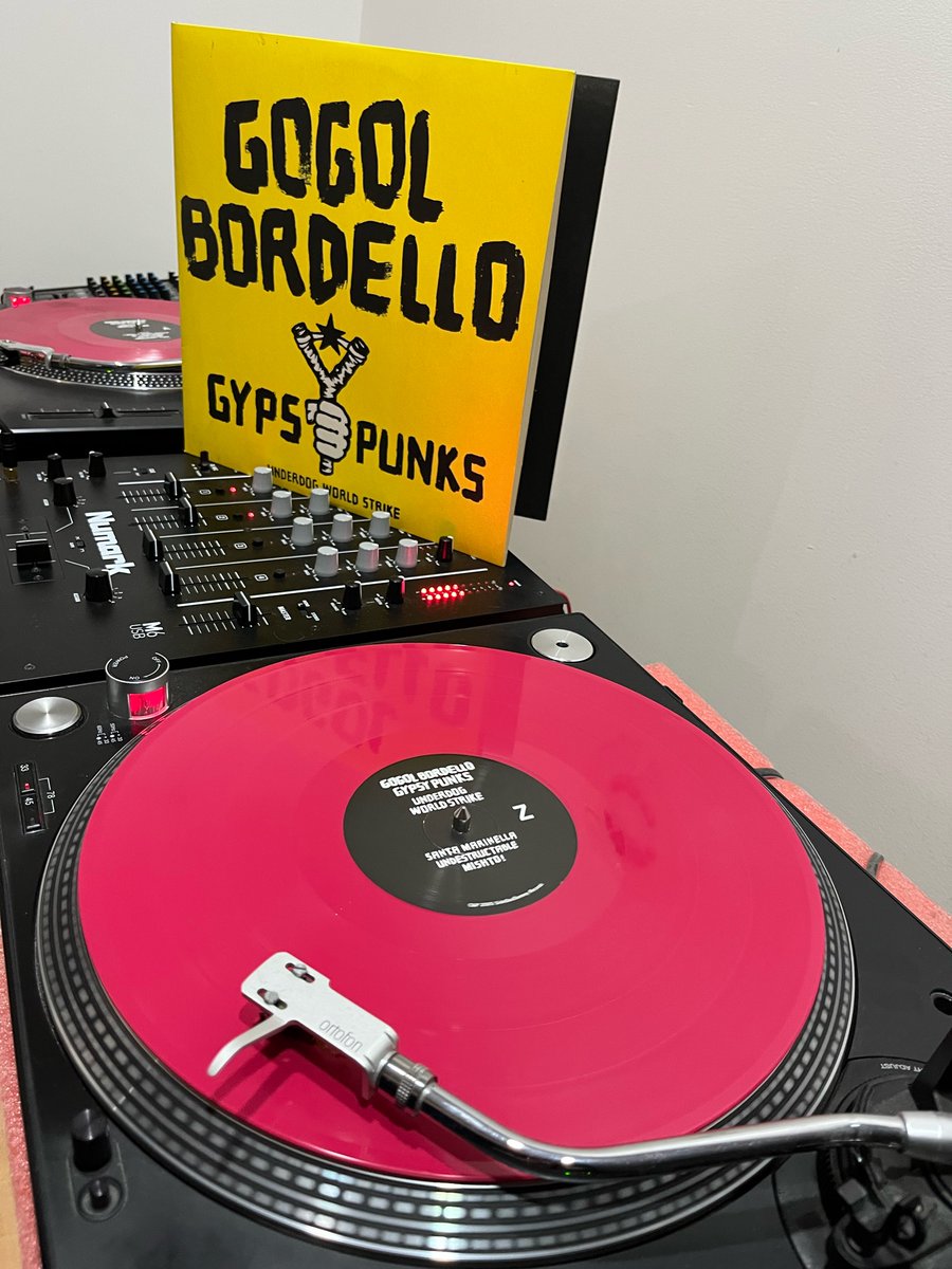 6/26- <a href="/NashRockCity/">Drew Wilson</a> spinning <a href="/GogolBordello/">Gogol Bordello</a> live on <a href="/WXNAfm/">WXNA 101.5 FM</a> 
We’re playing a pink record for this week, and it’s this one. Damn does this record still resonate.