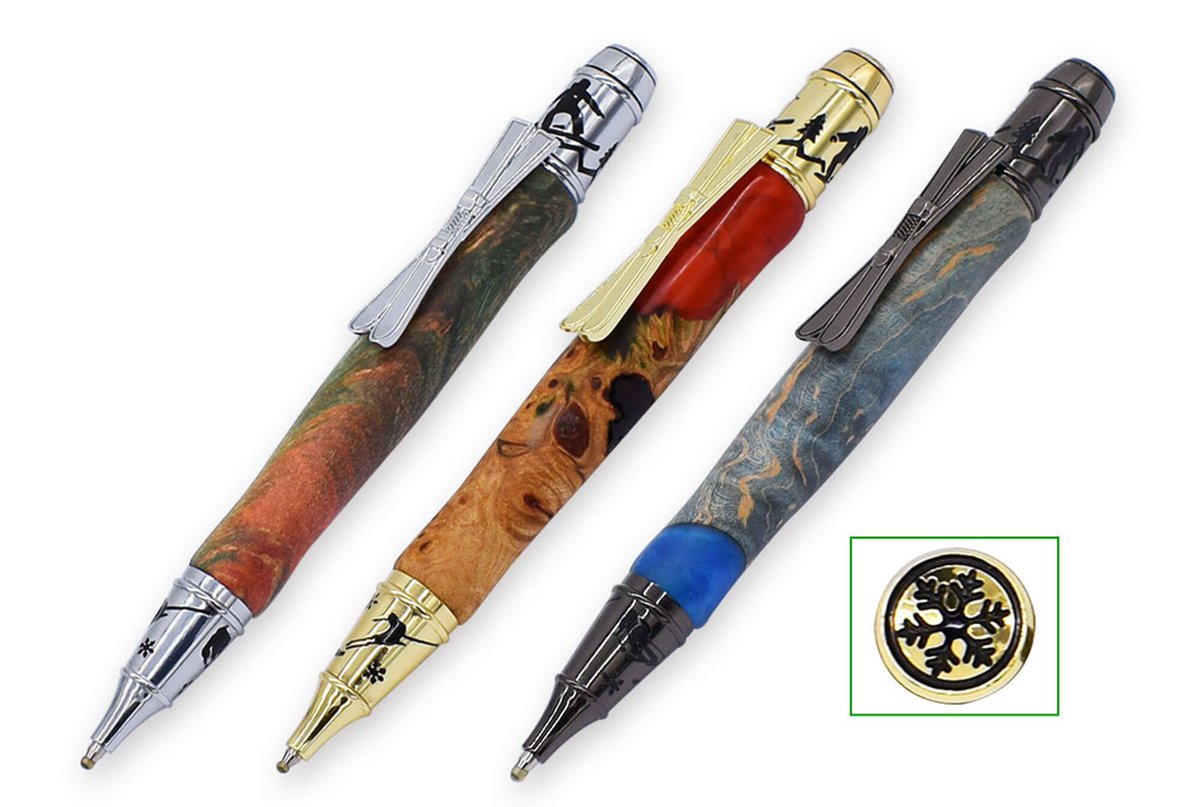 PenkitsMall's tweet photo. BP385# Skiing Ballpoint Pen Kits DIY Woodturning Kits for Pen Turning Pen Making https://t.co/OfGp6ZmQ6I #homeimprovement #penturningkitsuk #penkitsbulk #woodturningpenkits #woodpenkits #woodturningkits #woodworkkit #penmakingkit #penturningkit https://t.co/6GutbIA6QU