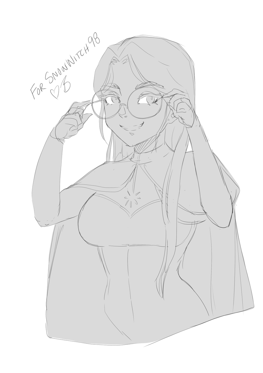Sketch redeem for @bgabrelle on todays stream!

#TwitchStreamers #Sketching #FANART #commissionsopen 