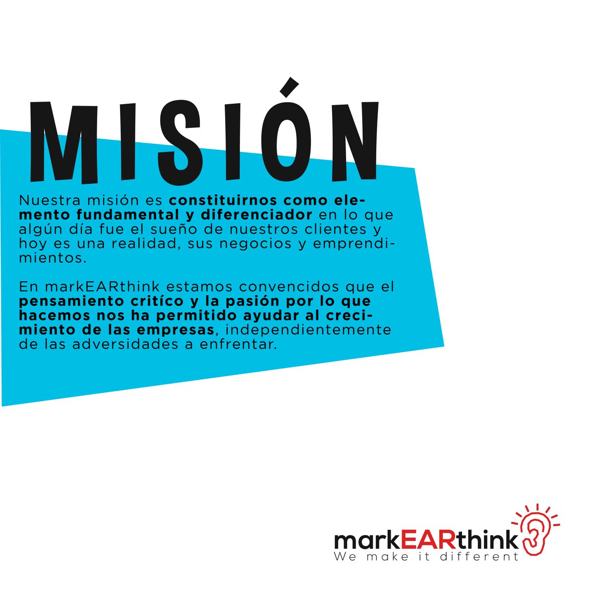 Nos caracterizamos por escuchar y ofrecer un excelente servicio al cliente

Nos involucrarnos en el proceso de trabajo de nuestros clientes para planear y poner en marcha estrategias de marketing que ayuden al crecimiento y conocimiento de marca

#NetworkMarketing #BrandingMéxico