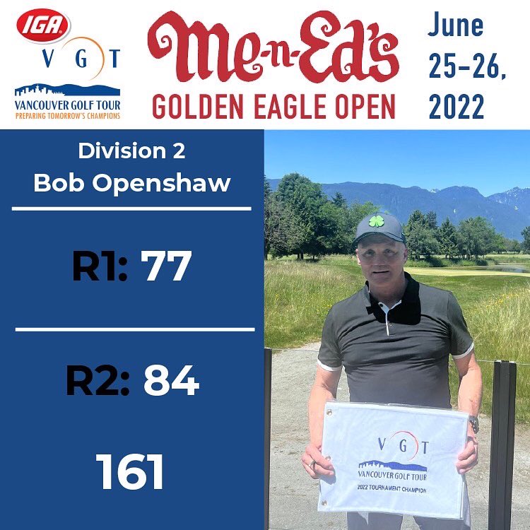 VanGolfTour's tweet photo. Congratulations to the winners of 2022 @EdsPizzaParlors @GoldenEagleGolf Open! 🏆 

A big thank you to all the VGT staff, sponsors &amp; players for supporting this fun event! To see the full leaderboard, visit https://t.co/e19FLX2JjQ.

@IGAstoresBC @srixongolf #VanGolfTour #winner https://t.co/JvKxVkBHfw