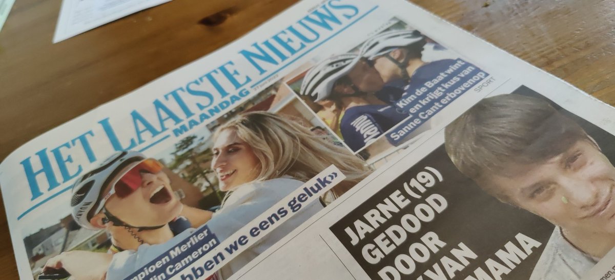 Vreemde versie van <a href="/Nieuwsblad_be/">Nieuwsblad.be</a> die <a href="/bpost_nl/">bpost</a> deze ochtend leverde.