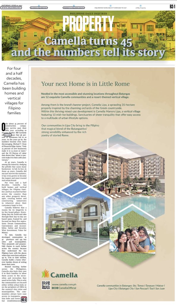 amyrremo's tweet photo. Download last Saturday’s 12-page issue of #INQUIRERPROPERTY via the Philippine Daily Inquirer digital newsstand (https://t.co/EEBuARnWMh) OR read the stories through the INQ MOBILE app which you can get for free via Google Play or App Store https://t.co/zFppdJfUer