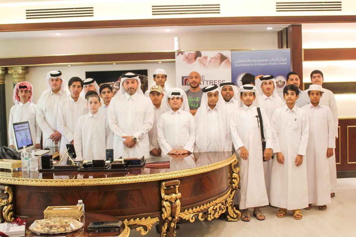 تشرفنا بزياره من مركز شباب سميسمة والظعاين  في 26 يونيو 2022 كجزء من رحلتهم الميدانية.