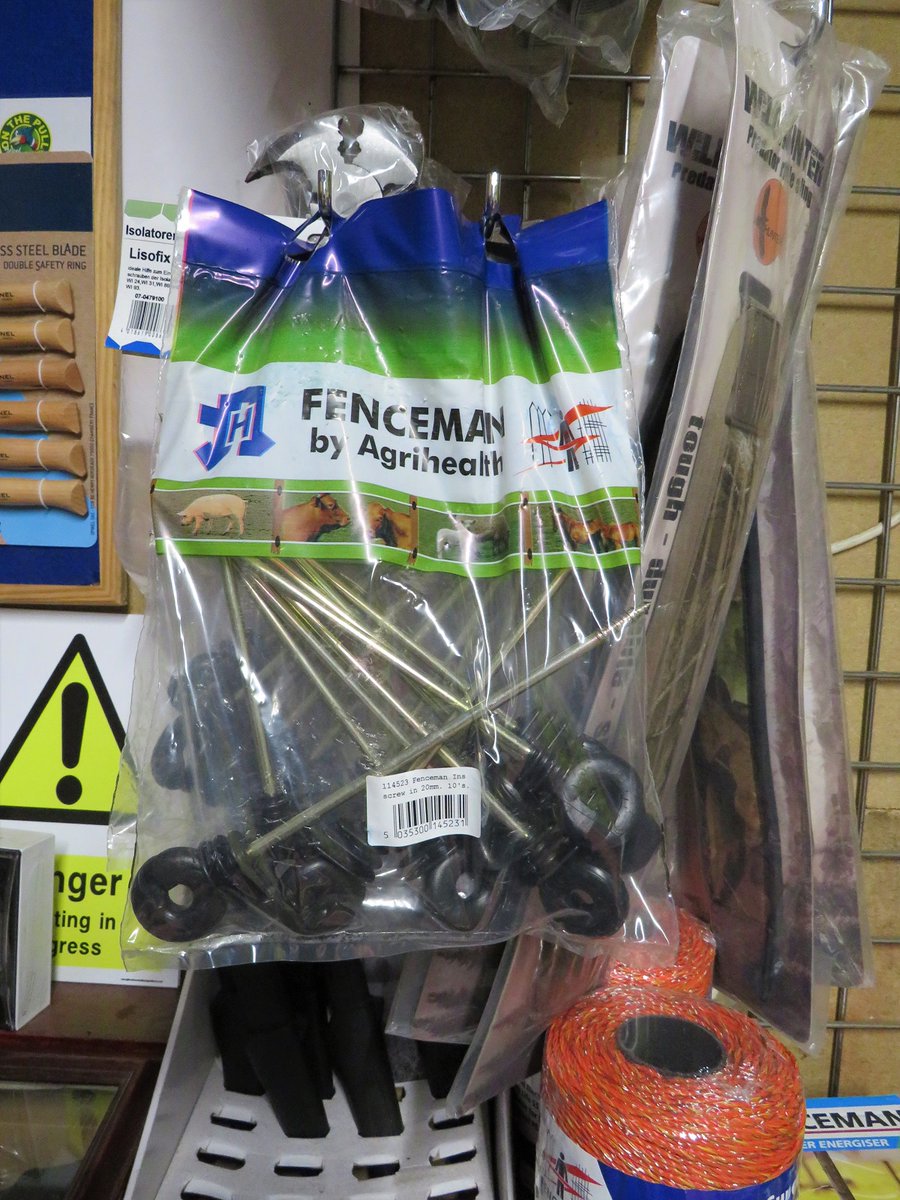 GamekeepLTD's tweet photo. We stock everything you need for electric fences - and we mean everything! ⚡️
#Gamekeep
https://t.co/tHNacLad24 https://t.co/Y8mQEAN2sI