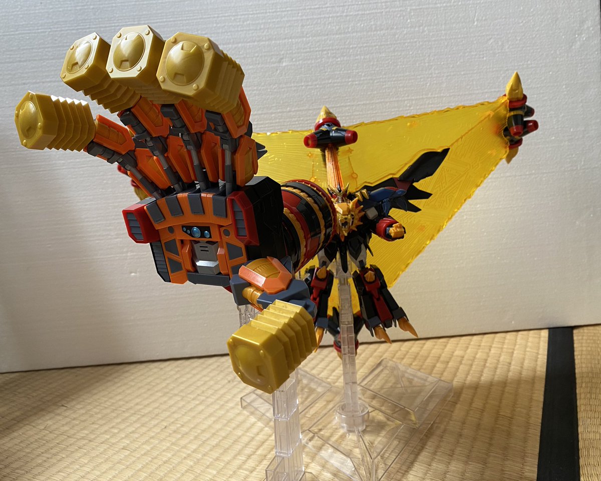 ゴルディオンアーマーとゴルディオンフィンガー、無事完成しました