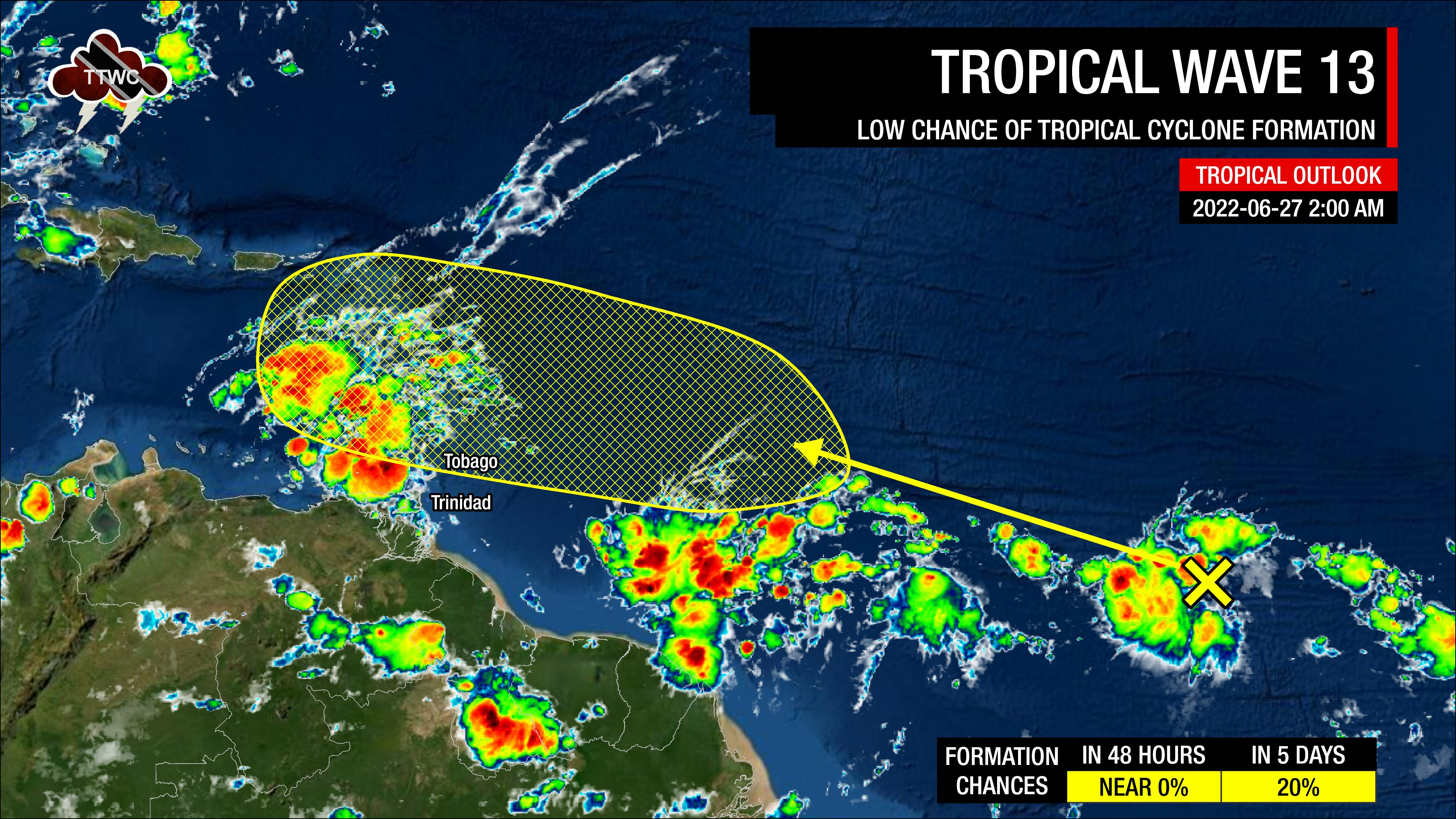 TTWeatherCenter on Twitter "200 AM The National Hurricane Center