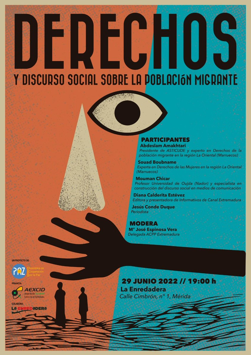 anagbarea's tweet image. Este miércoles, en La Enredadera (Mérida), encuentro para hablar de periodismo y migraciones. 
¡Que participa mi amigo @jesuscondedu, pedazo de periodista y persona!