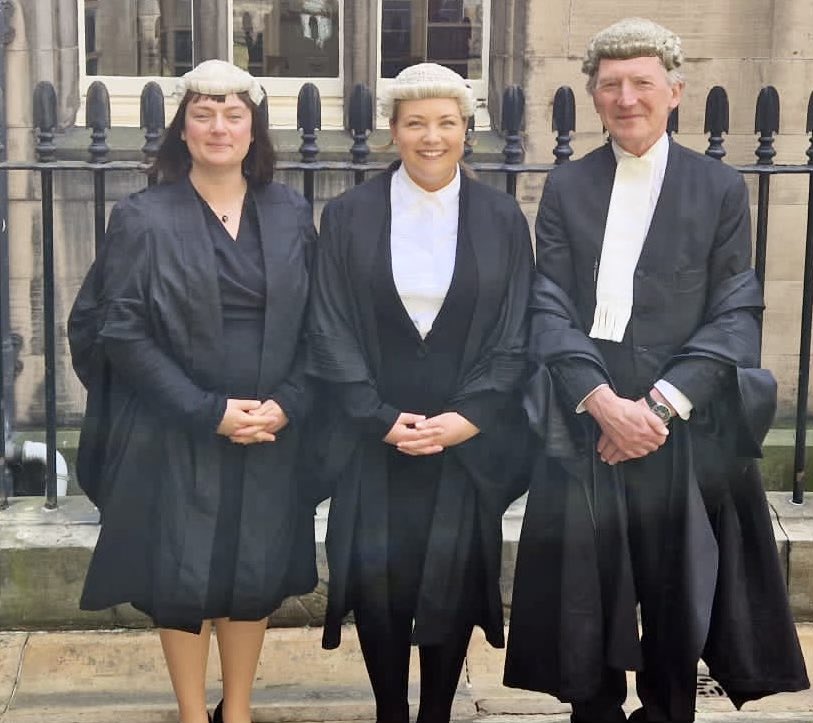 Pattenprentice's tweet image. Massive congratulations to @EmmaBoffey on becoming an Advocate. Emma spent some of her early legal career scanning files in the P&amp;amp;P basement. We’re sure your journey through the profession isn’t complete yet!