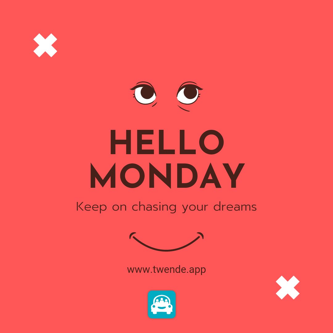 twendemobility's tweet photo. This is your Monday morning reminder that you can handle whatever this week throws at you ๐ฏ
#mondaymotivation
#mobilitybusiness
#newweek
#newgoals
#twendemobility
#twendekazi https://t.co/fMbh7lmZjI