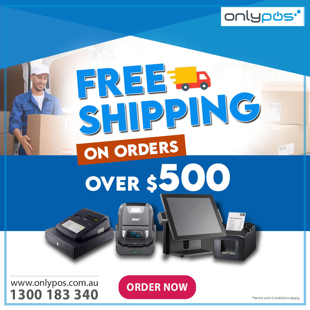 onlyposaus's tweet photo. Your favorite POS store #OnlyPOS is now offering Free Shipping Over $AU 500. Hurry and Grab the offer now!!
Free Shipping Offer is only applicable for a limited time period on ALL PRODUCTS above $500.
Shop Now: https://t.co/nmV5FbK1Cp https://t.co/0xRwtAPOyQ