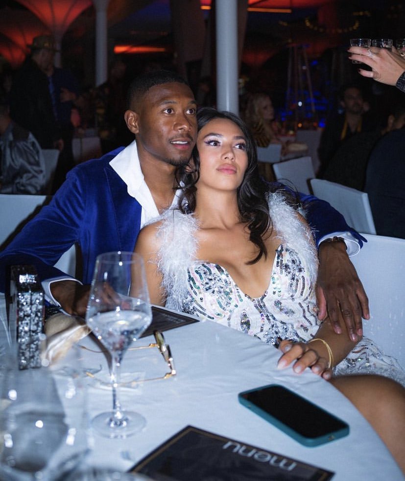 Madrid Zone on Twitter "📸 David Alaba with his wife Shalimar at his
