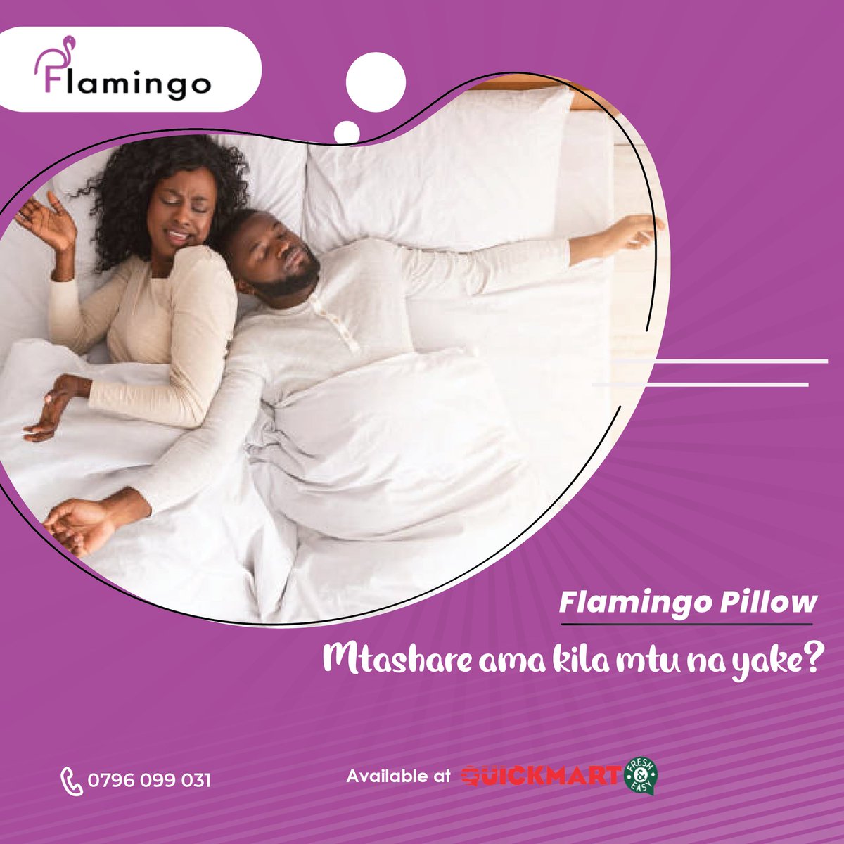 flamingo_eaK's tweet photo. Na hii baridi mnasemaje hii mambo ya pillow? Mtashare moja ama utapitia Quickmart umchukulie yake?

#colddays #keepwarm #bestpillows #softpillows #comfy #pillowtalk #pillowhugs #quickmart #comebuyapillow https://t.co/1YGdzInRe3
