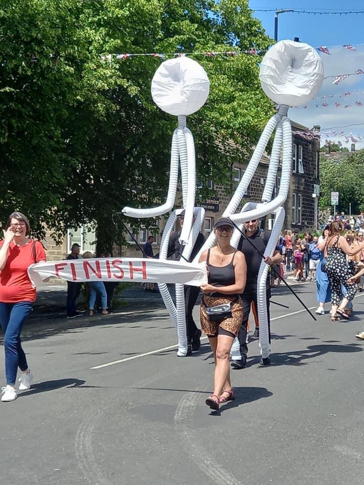 GuiseleySenior's tweet photo. Wow! What a day at  Guiseley Carnival yesterday. 
A big thanks to everyone who got involved, there was a real community spirit. The procession was amazing thanks to @CODSWALLOPcic 
Here are just a selection of photos… please feel free to add your own. https://t.co/4MI1BxXgfm
