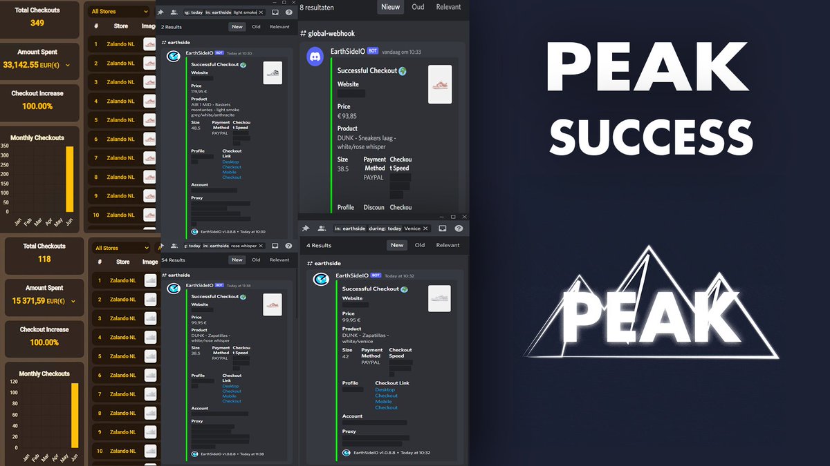 peakaco's tweet image. Thanks to:
@panaiobot
@EarthSideIO
@EscapeNotify
@GoatifyIO

Runners:
@BigDonnie2611
@dimkewashed 
@bobeskoles
Join for sl0ts discord.gg/69gPSgjVsx