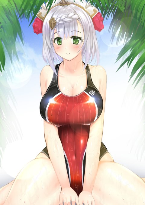 競泳水着ノエル(原神)fix_ver 