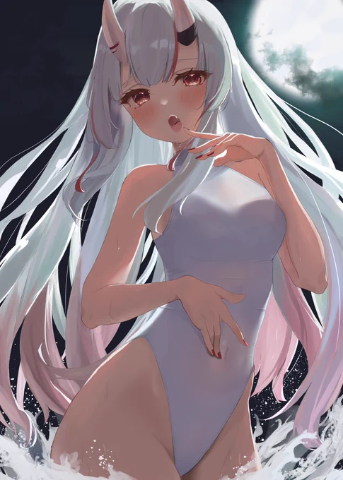水着お嬢😈 #百鬼絵巻 