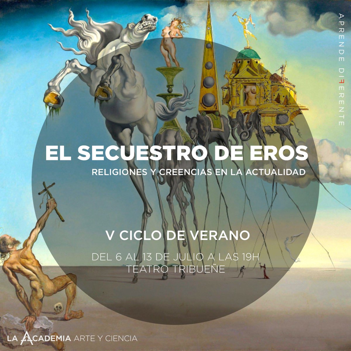 ¡Buenos días! ¿¿Estás preparado para nuestro V ciclo de verano??🤯 ¡No te lo pierdas! ¡¡Apúntate y reserva tu plaza!!
Para más información dirígete a laacademiaarteyciencia.com/v-ciclo-de-ver…

#arte #Ciencia #eros #creencias #religiones #Actualidad #aprendediferente #Verano