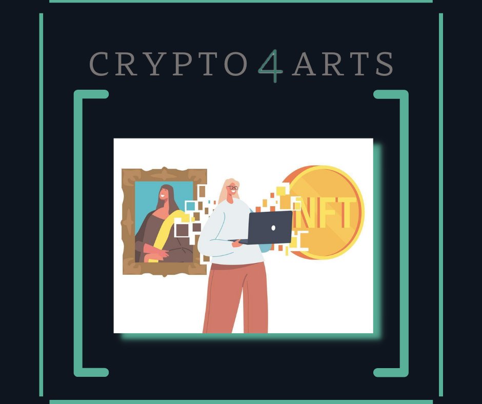 With #royalties, not only you help reviving art, but you're also supporting young #artists 
<a href="/Crypto4Arts/">Crypto4Arts</a>