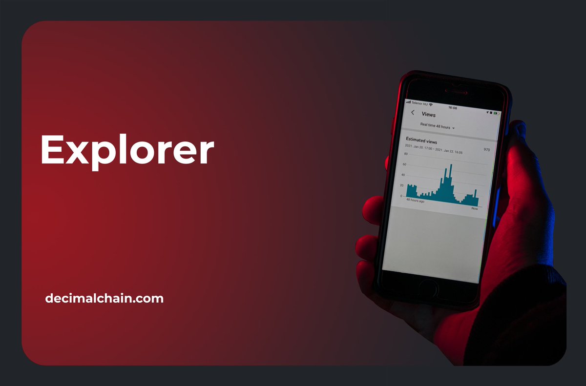 #Explorer DecimalChain:

🔹Transactions in 24 hours 1526
🔹Transactions 732957
🔹Validators 46
🔹Supply 1 634 322 652.11 DEL
🔹Delegated 1 407 799 086.14 DEL
🔹Last block 10 005 162
🔹Block reward 309 DEL
🔹Coins 59
🔹All wallets 71433
🔹Active wallets 71407
