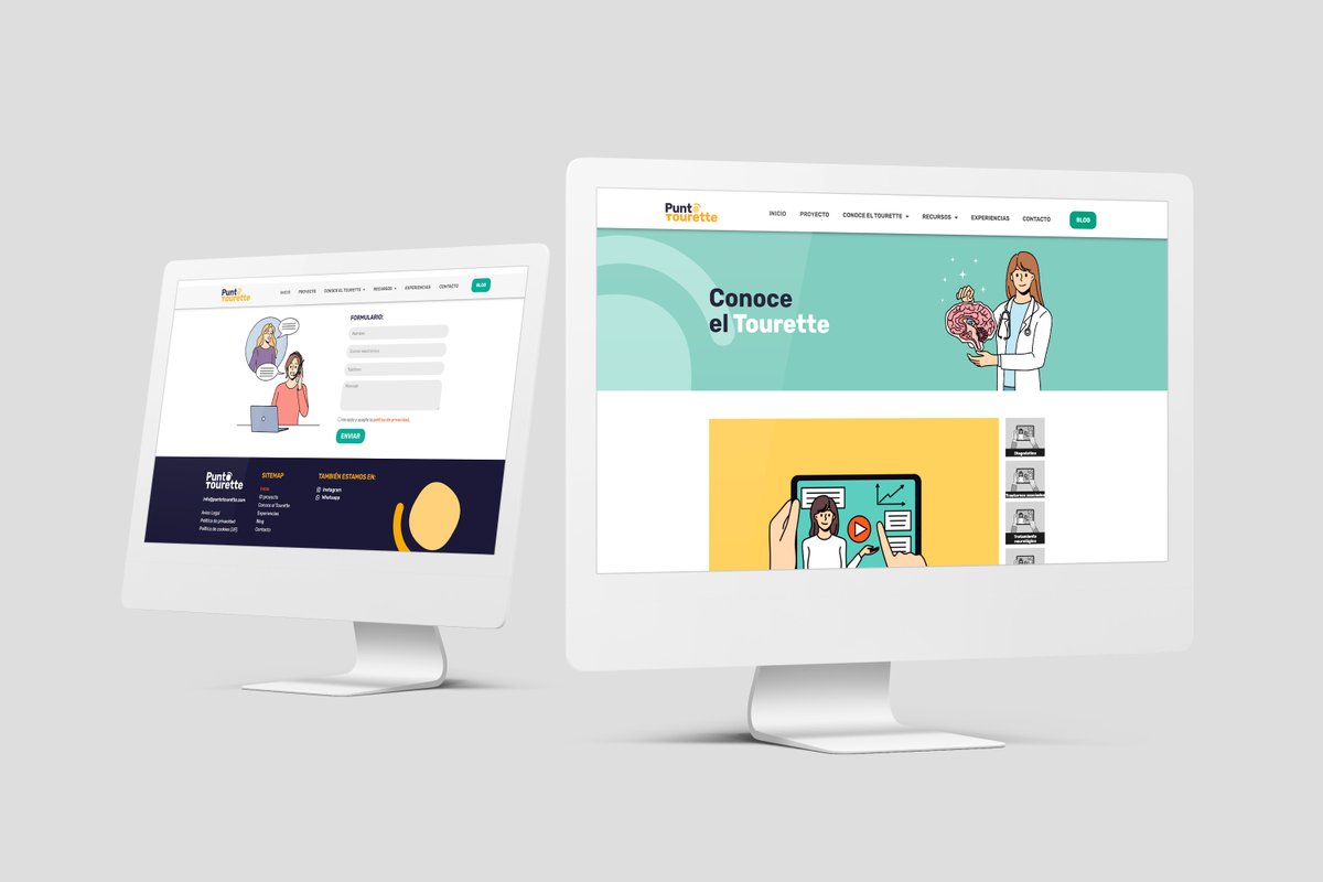 ¿Qué vas a encontrar en Punto Tourette? 👇

👩🏼‍💻 Información sobre diagnóstico y tratamientos
💬 Experiencias de pacientes y familiares
📝 Recursos que necesitas

¡Entra a verla! 👉🏻 puntotourette.com