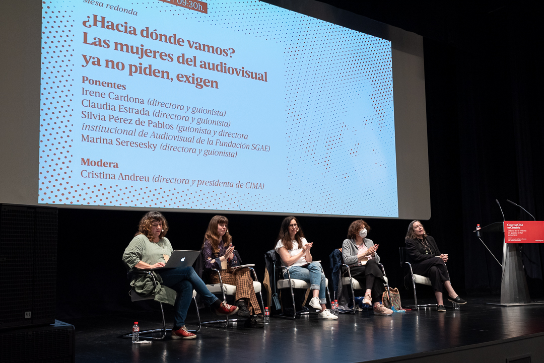 👉 Descubre las conclusiones a las que hemos llegado y las medidas que consideramos imprescindible poner en marcha: cimamujerescineastas.es/congreso-cima-…

💜 Gracias a todas por hacerlo posible y a @cantabriaes y @SgaeAudiovisual por el apoyo 💜

#MujeresdelAudiovisualExigen