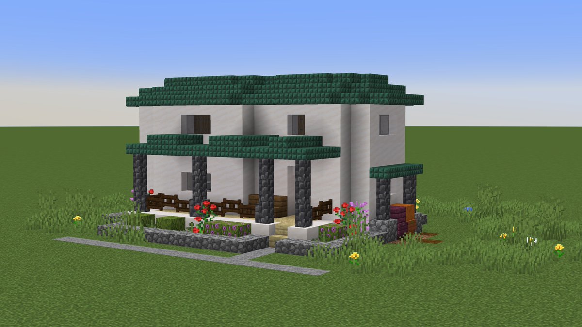 freshmenpopquiz's tweet photo. A small house I built. #minecraftbuilds #smallhouses #minecrafthouse #exterior https://t.co/AgaqS46aiK
