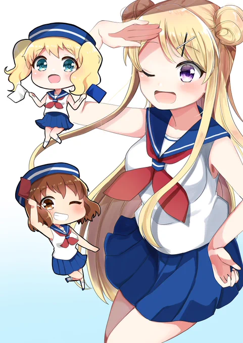 きんモザの絵
(過去絵) 