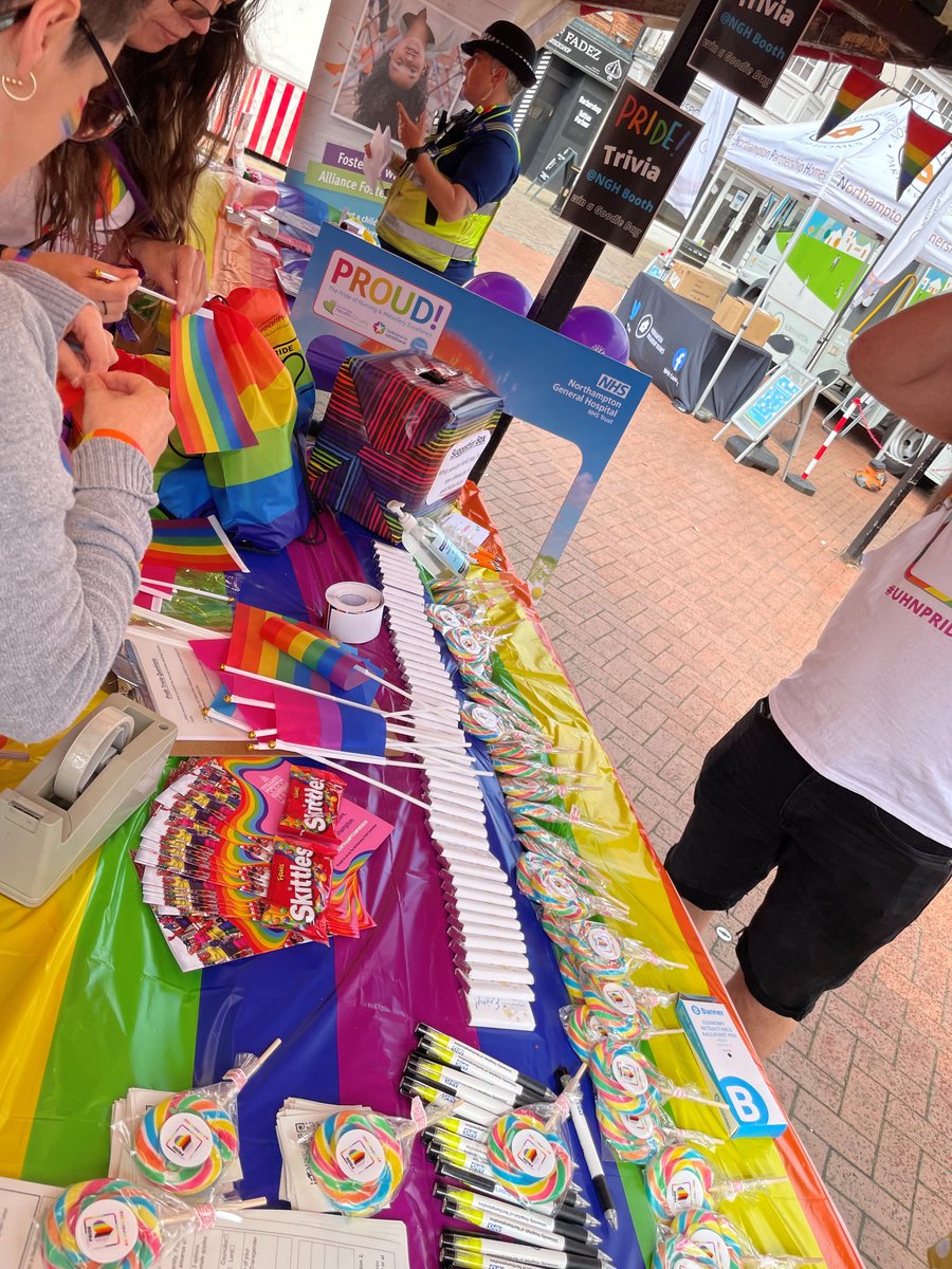 PRIDEngh's tweet photo. Great day at #NorthamptonPride.NGH booth at the event yesterday. https://t.co/yfE9tDnKMP